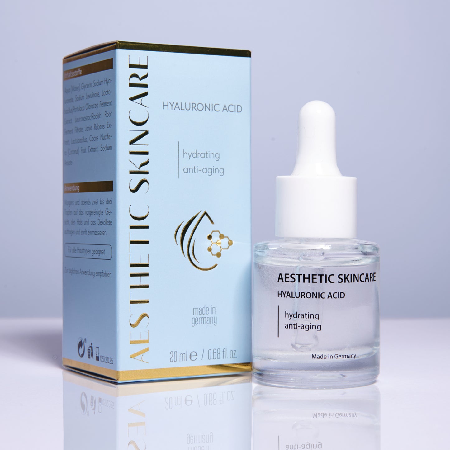 Ästhetische Hautpflege Serum | Hyaluronsäure Serum |AESTHETIC SKINCARE